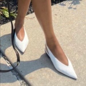 Flat Zara sling back. Worn ONCE.